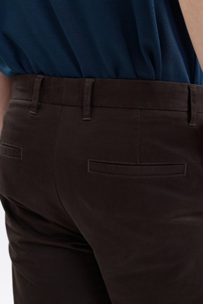 กางเกงชิโน่ Essential Stretch Chino Pants - Brown