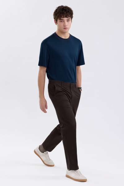 กางเกงชิโน่ Essential Stretch Chino Pants - Brown