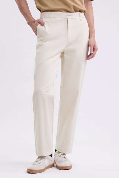 กางเกงชิโน่ Essential Stretch Chino Pants - Cream