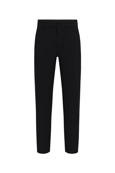 Comfort Stretch Chino Pants - Black