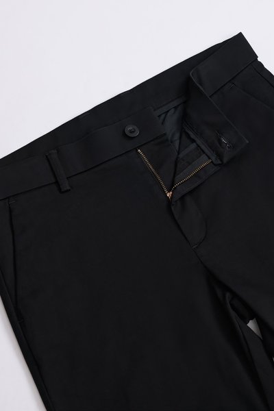 Comfort Stretch Chino Pants - Black