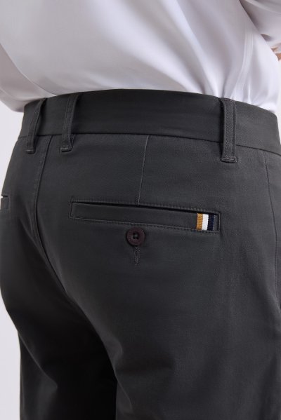 Smart Stretch Chino Pants - Dark Grey