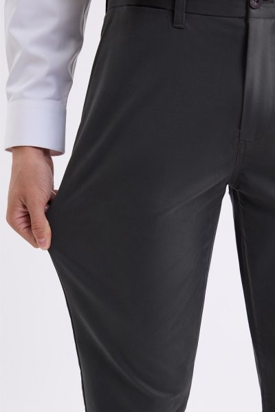 Smart Stretch Chino Pants - Dark Grey