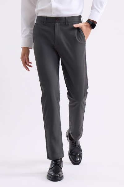 Smart Stretch Chino Pants - Dark Grey