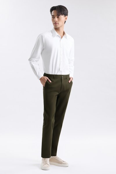 Smart Stretch Chino Pants - Green