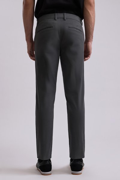 Comfort Stretch Chino Pants - Grey