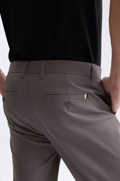 Smart Stretch Chino Pants - Smoke Grey