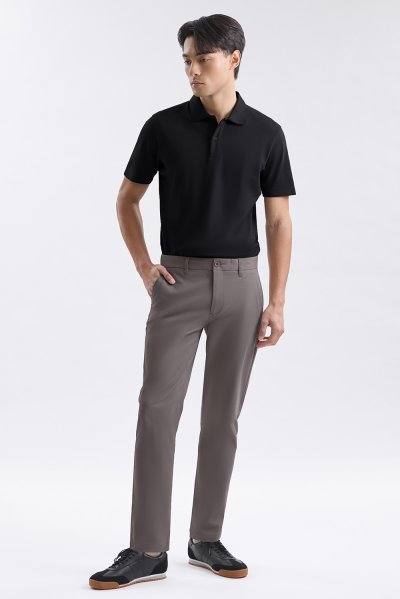 Smart Stretch Chino Pants - Smoke Grey