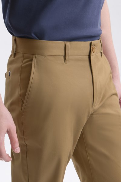 กางเกงชิโน่ Smart Stretch Chino Pants - Tan Brown