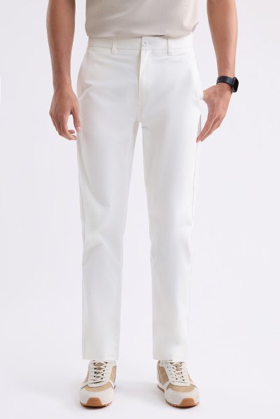 Smart Stretch Chino Pants - White