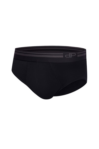 กางเกงชั้นในชาย Dapper Pure Essential Briefs – Black (Pack 3 Pcs.)