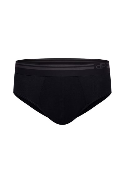 กางเกงชั้นในชาย Dapper Pure Essential Briefs – Black (Pack 3 Pcs.)