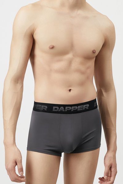 Dapper Ultraflex Trunks – Grey (Pack 2 Pcs.)