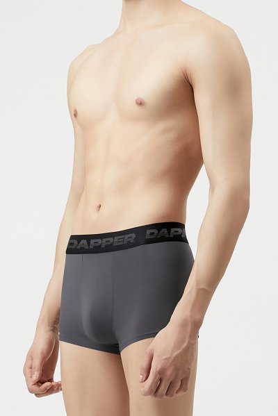 Dapper Ultraflex Trunks – Grey (Pack 2 Pcs.)