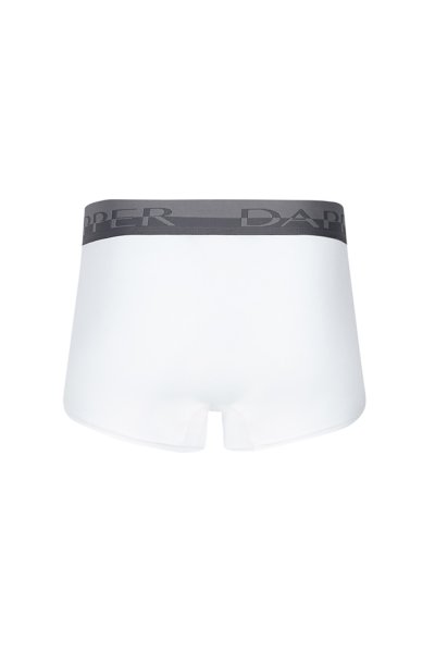 กางเกงชั้นในชาย Dapper Pima Cotton Trunks – White (Pack 2 Pcs.)