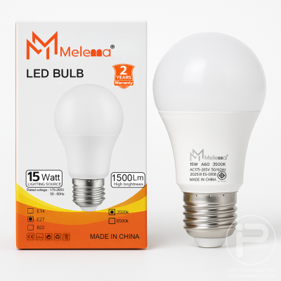 ESNCO (เซท 10 ดวง) หลอดไฟ LED โคมไฟบ้าน หลอดไฟแสงขาว แสงวอม