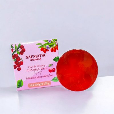Goji & Cherry AHA Blink White Soap