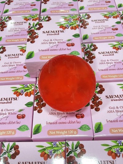 Goji & Cherry AHA Blink White Soap