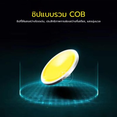 ไฟสนาม COB โคมไฟสปอร์ตไลท์สนามกีฬา วัตต์สูง 100W, 200W, 300W, 400W, 500W และ 1000W