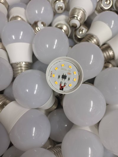 หลอดไฟปิงปอง LED Bulb Light (ยกลัง 100 หลอด) ขั้ว E27 ขนาด 5 วัตต์, 7 วัตต์, 9 วัตต์ ไฟบ้าน 220V