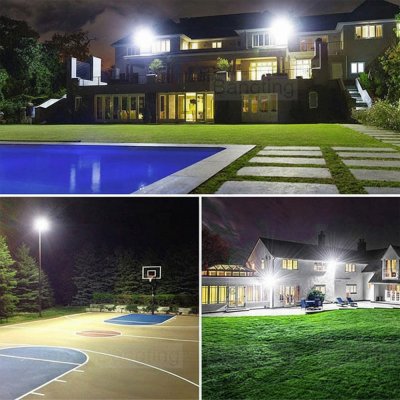 ไฟสนาม COB โคมไฟสปอร์ตไลท์สนามกีฬา วัตต์สูง 100W, 200W, 300W, 400W, 500W และ 1000W