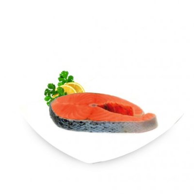 Frozen Salmon Steak (ปลาแซลมอน หั่นสเต็กแบบแว่น)