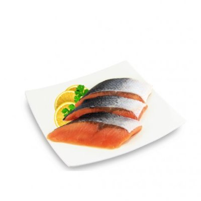 Frozen Salmon Kirimi (ปลาแซลมอนตัดแล่ศิริมิ คิดหนัง)