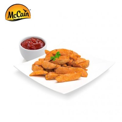 McCain Redstone Battered Wedges (มันฝรั่งเสี้ยว ปรุงรส)