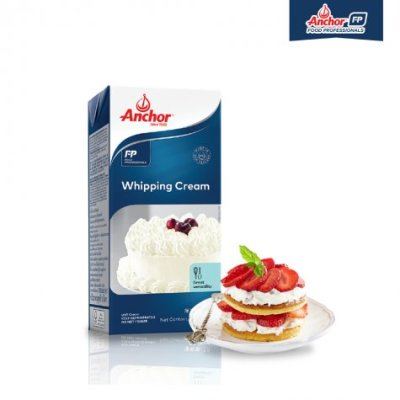 Anchor Whipping Cream (1 Litre) (แองเคอร์ วิปปิ้งครีม)