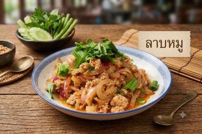 ลาบหมู