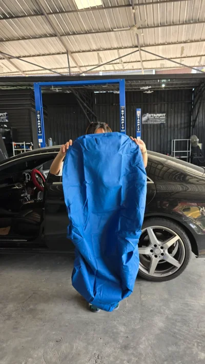 คลุมแก้ม เบาะ พวงมาลัย