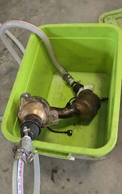 เครื่องล้างแคทตะไลติก SCR DPF