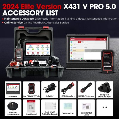เครื่องสแกนLaunchX431ProV5.0