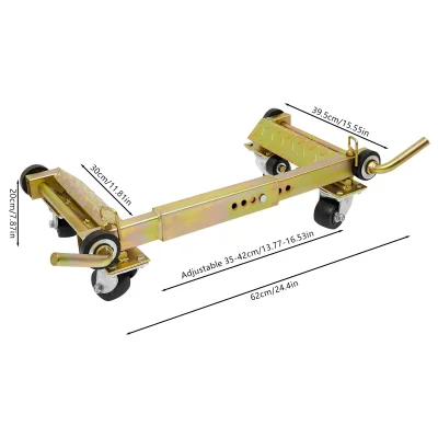 9.	เครื่องมือเคลื่อนย้ายรถ Car Mover พร้อมล้อหมุน รับน้ำหนักสูง ยืดหดได้
