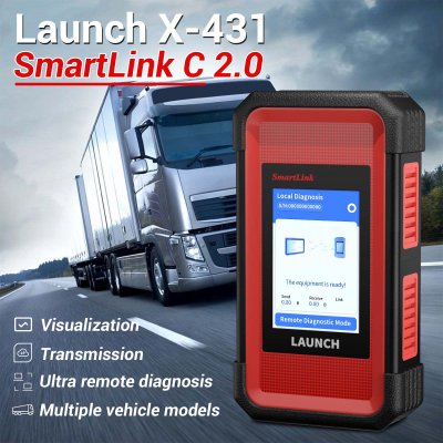 เครื่องสแกนรถบรรทุกรถเก๋งกระบะX431Pro3s+ and smartlink