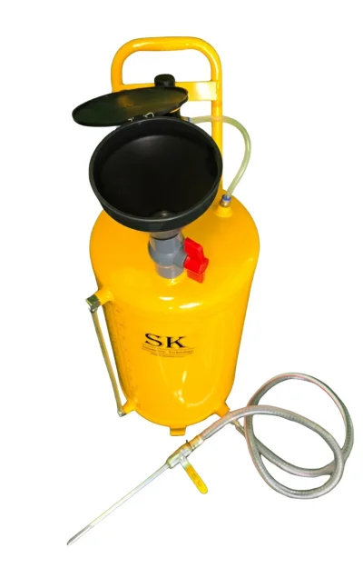 ถังเติมน้ำมันเกียร์แบบใช้ลม