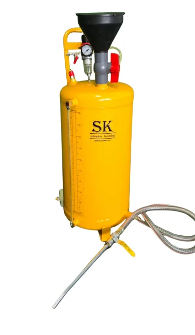 ถังเติมน้ำมันเกียร์แบบใช้ลม