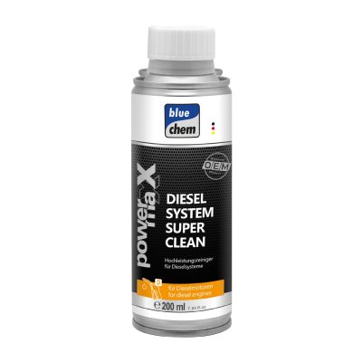 Bluechem Diesel System Super Clean น้ำยาล้างหัวฉีดดีเซล ทำความสะอาดระบบเชื้อเพลิง ลดคราบเขม่าและตะกอนในเครื่องยนต์ดีเซล