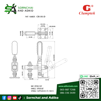 CH-101-D - CLAMPTEK