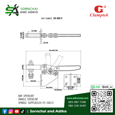 CH-202-F- CLAMPTEK
