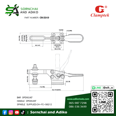 CH-225-D - CLAMPTEK