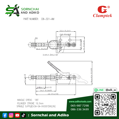 CH-301-AM - CLAMPTEK