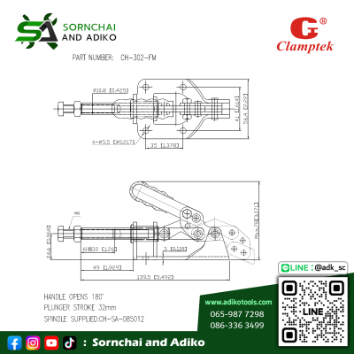CH-302-FM - CLAMPTEK