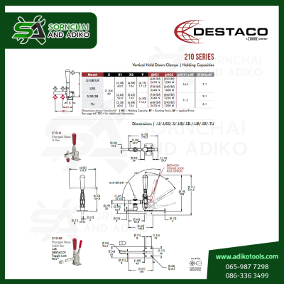 210 - DESTACO