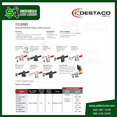 213 - DESTACO