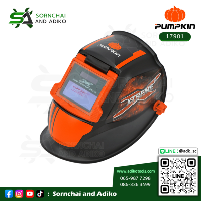 หน้ากากเชื่อมปรับแสงอัตโนมัติ Xtreme  - PUMPKIN รหัส 17901