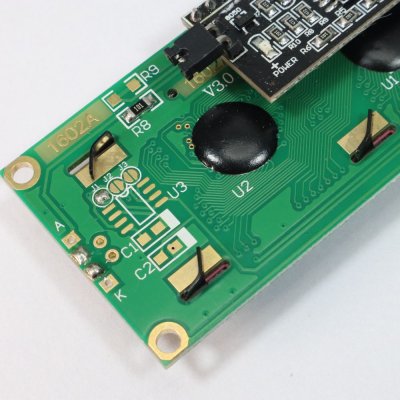 16x2 โมดูลจอแสดงผล LCD พร้อม I2C Blue