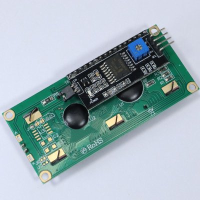 16x2 โมดูลจอแสดงผล LCD พร้อม I2C Yellow