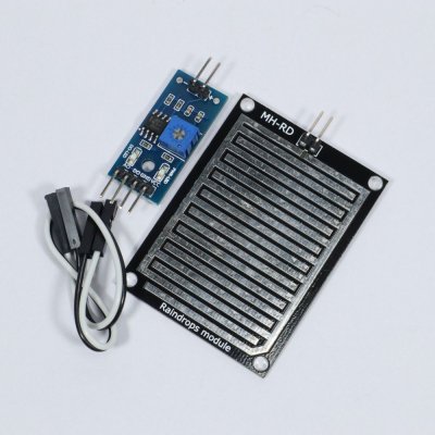 เซนเซอร์น้ำฝน ความชื้น Rain - Water Detection Sensor Module พร้อมสายไฟ