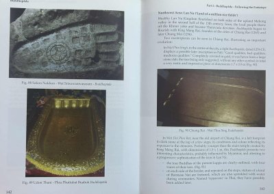 Buddhapāda: Following the Buddha's Footprints (ภาษาอังกฤษ) #สภาพเก่าเก็บ